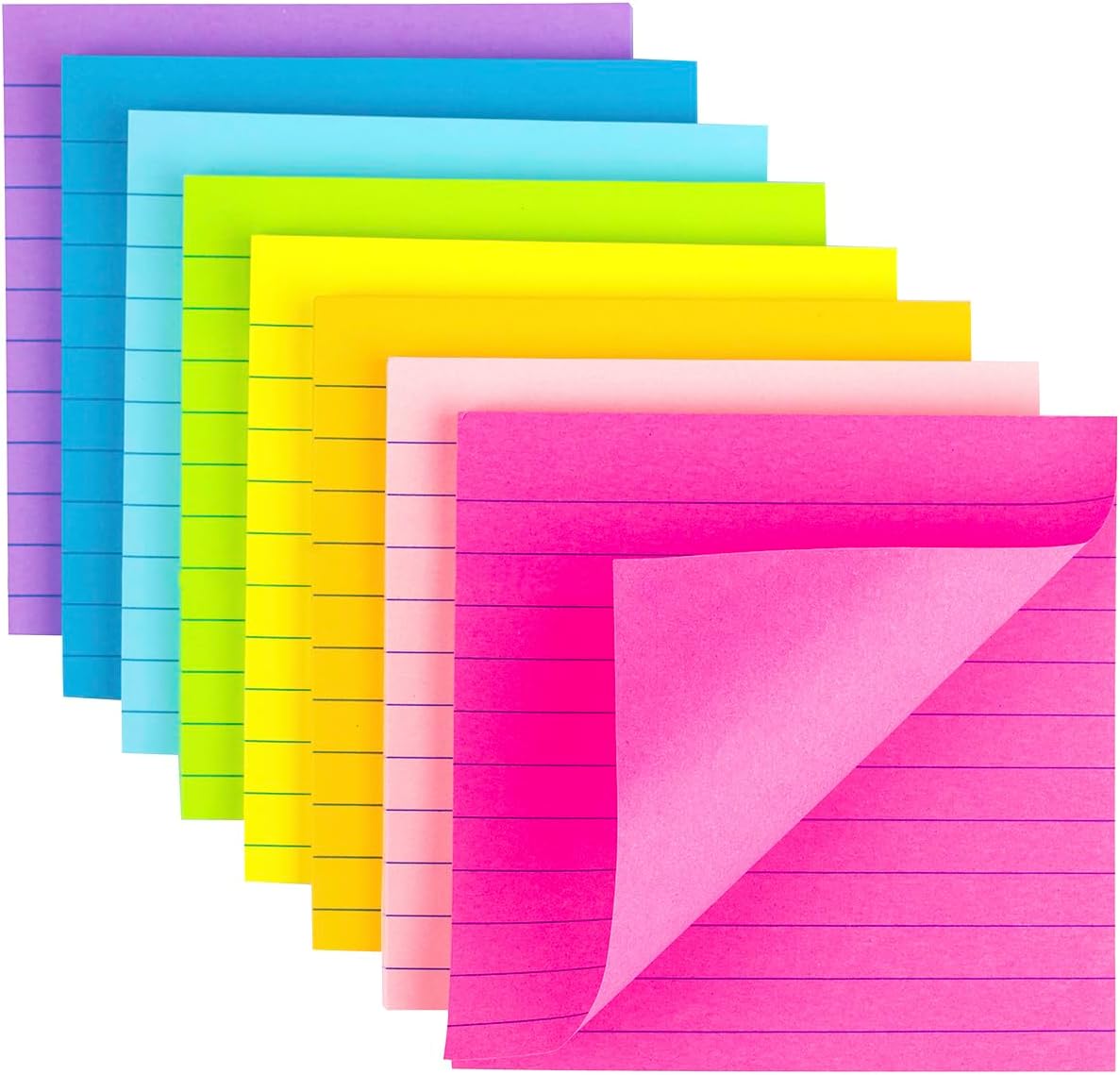 Lined Sticky Notes Lined Sticky Notes